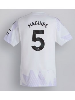 Moški Nogometna dresi replika Manchester United Harry Maguire #5 Gostujoči 2025-26 Kratek rokav